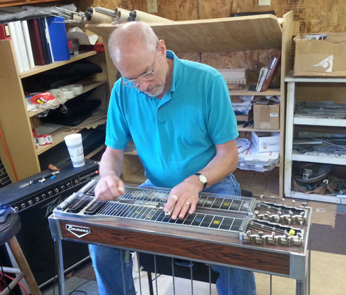 Allyn Love at Steel Guitar East